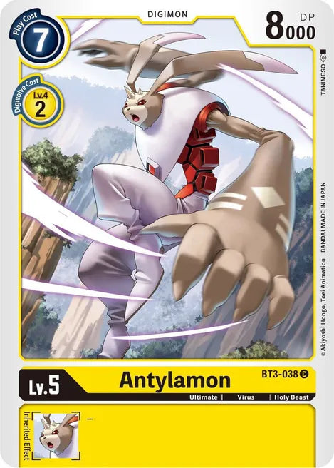 Antylamon BT3-038 C Release Special Booster Digimon TCG - guardiangamingtcgs