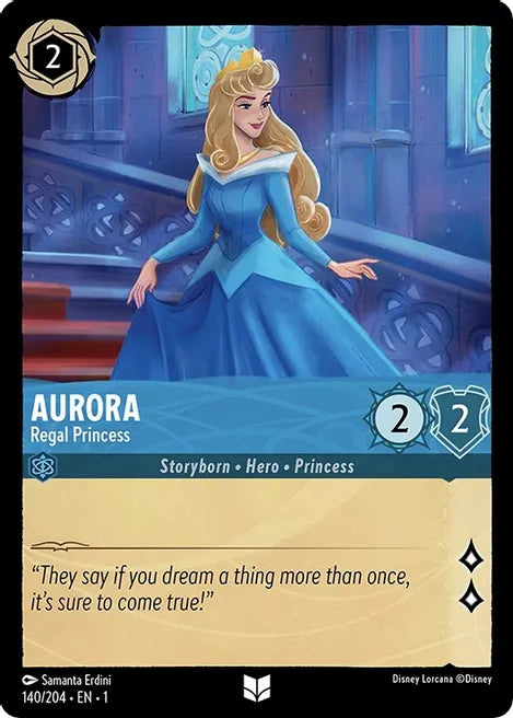 Aurora - Regal Princess 140/204 Uncommon The First Chapter Disney Lorcana TCG - guardiangamingtcgs