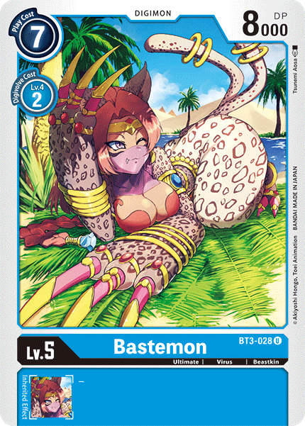 Bastemon BT3-028 U Release Special Booster Digimon TCG - guardiangamingtcgs