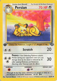 475 Damage 1st Edition Persian 42/64 Uncommon Jungle Pokemon TCG - guardiangamingtcgs