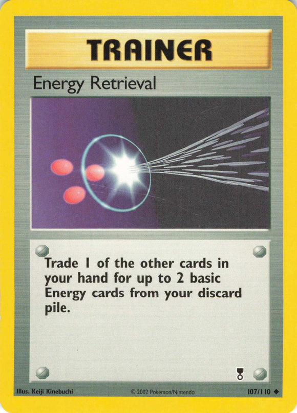 599 - Played Energy Retrieval 107/110 Uncommon Legendary Collection Pokemon TCG - guardiangamingtcgs