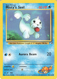 598 - Played Misty's Seel 088/132 Common Gym Heroes Pokemon TCG - guardiangamingtcgs