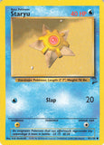 656 - Played Staryu 095/130 Common Base Set 2 Pokemon TCG - guardiangamingtcgs