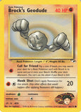 579 - Played Brock's Geodude  066/132 Common Gym Heroes Pokemon TCG - guardiangamingtcgs