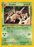 546 - Played 1st Edition Ariados 027/111 Uncommon Neo Genesis Pokemon TCG - guardiangamingtcgs