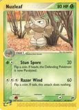 1151 - Played Nuzleaf - /00 49/100 Uncommon Sandstorm Pokemon TCG - guardiangamingtcgs