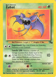 532 - Played Zubat 57/62 Common Fossil Pokemon TCG - guardiangamingtcgs