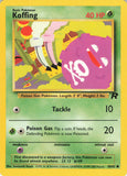 1176 - Played Koffing 58/82 Common Team Rocket Pokemon TCG - guardiangamingtcgs