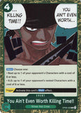 You Ain't Even Worth Killing Time!! R OP06-039 Wings of the Captain One Piece TCG - guardiangamingtcgs