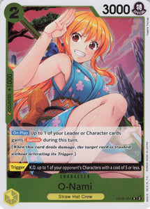 Foil O-Nami R OP06-101 Wings of the Captain One Piece TCG - guardiangamingtcgs