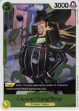 Foil Capone"Gang"Bege OP04-100 R Kingdoms of Intrigue One Piece TCG - guardiangamingtcgs