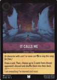 Cold Foil It Calls Me 61/204 Uncommon Into the Inklands Disney Lorcana TCG - guardiangamingtcgs