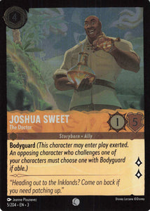Cold Foil Joshua Sweet - The Doctor 5/204 Common Into the Inklands Disney Lorcana TCG - guardiangamingtcgs