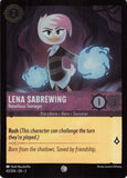 Cold Foil Lena Sabrewing - Rebellious Teenager 43/204 Common Into the Inklands Disney Lorcana TCG - guardiangamingtcgs