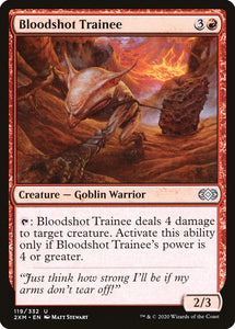 Bloodshot Trainee 119 U Double Masters MTG - guardiangamingtcgs