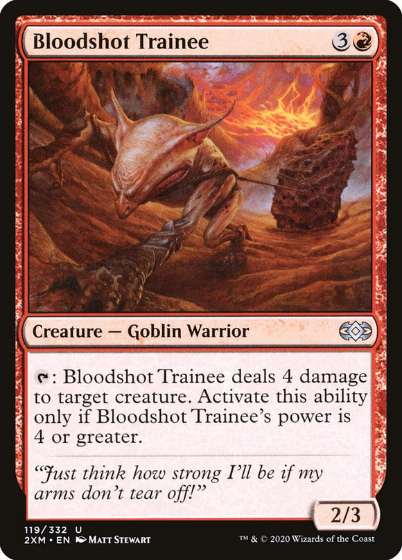 Bloodshot Trainee 119 U Double Masters MTG - guardiangamingtcgs