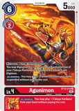 Agunimon BT12-012 U Across Time Digimon TCG - guardiangamingtcgs