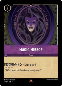 Magic Mirror 66/204 Rare The First Chapter Disney Lorcana TCG - guardiangamingtcgs