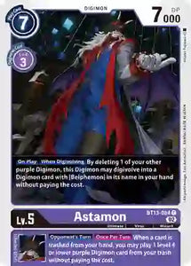 Astamon BT13-084 C Versus Royal Knights Digimon TCG - guardiangamingtcgs