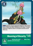 Blooming of Sincerity BT14-096 U Blast Ace Digimon TCG - guardiangamingtcgs