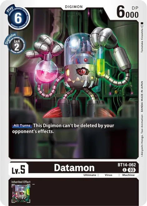 Datamon BT14-062 C Blast Ace Digimon TCG - guardiangamingtcgs