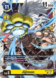 Jijimon BT14-040 U Blast Ace Digimon TCG - guardiangamingtcgs