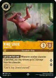 King Louie - Jungle VIP 12/204 Super Rare Rise of the Floodborn Disney Lorcana TCG - guardiangamingtcgs