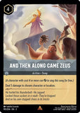 And Then Along Came Zeus 195/204 Rare Into the Inklands Disney Lorcana TCG - guardiangamingtcgs