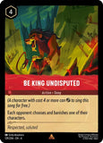 Be King Undisputed 129/204 Rare Ursula's Return Disney Lorcana TCG - guardiangamingtcgs