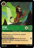 Scar - Vengeful Lion 93/204 Rare Shimmering Skies Disney Lorcana - guardiangamingtcgs