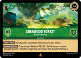 Sherwood Forest - Outlaw Hideaway 101/204 Rare Shimmering Skies Disney Lorcana - guardiangamingtcgs