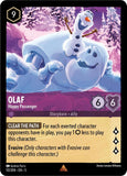 Olaf - Happy Passenger 50/204 Rare Shimmering Skies Disney Lorcana - guardiangamingtcgs