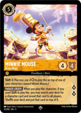 Minnie Mouse - Drum Major 15/204 Super Rare Shimmering Skies Disney Lorcana - guardiangamingtcgs