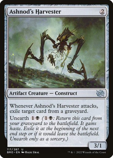 Ashnod's Harvester 117 U The Brothers' War MTG - guardiangamingtcgs