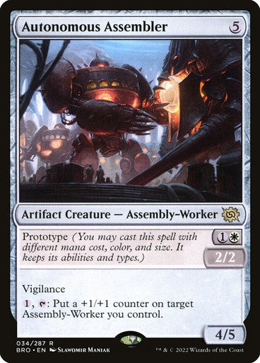 Autonomous Assembler 34 R The Brothers' War MTG - guardiangamingtcgs