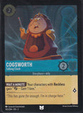 Cold Foil Cogsworth - Talking Clock 143/204 Uncommon Rise of the Floodborn Disney Lorcana TCG - guardiangamingtcgs