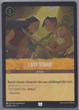 Cold Foil Last Stand 29/204 Uncommon Rise of the Floodborn Disney Lorcana TCG - guardiangamingtcgs