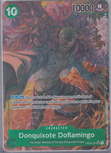 Foil Donquixote Doflamingo (Alternate Art) OP04-031 SR Kingdoms of Intrigue One Piece TCG - guardiangamingtcgs