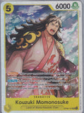 Foil Kouzuki Momonosuke SR OP06-107 Wings of the Captain One Piece TCG - guardiangamingtcgs