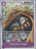 Foil Vinsmoke Judge SR OP06-062 Wings of the Captain One Piece TCG - guardiangamingtcgs