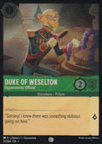 Cold Foil Duke of Weselton - Opportunistic Official 73/204 Common The First Chapter Disney Lorcana TCG - guardiangamingtcgs