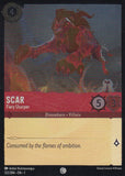 Cold Foil Scar - Fiery Usurper 122/204 Common The First Chapter Disney Lorcana TCG - guardiangamingtcgs