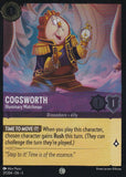 Cold Foil Cogsworth - Illuminary Watchman 37/204 Common Shimmering Skies Disney Lorcana - guardiangamingtcgs