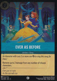 Cold Foil Ever as Before 162/204 Common Shimmering Skies Disney Lorcana - guardiangamingtcgs