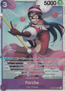 Foil Porche OP07-072 SR 500 Years in the Future One Piece TCG - guardiangamingtcgs