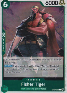 Foil Fisher Tiger OP07-032 R 500 Years in the Future One Piece TCG - guardiangamingtcgs