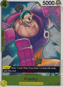 Foil Franky OP07-107 R 500 Years in the Future One Piece TCG - guardiangamingtcgs