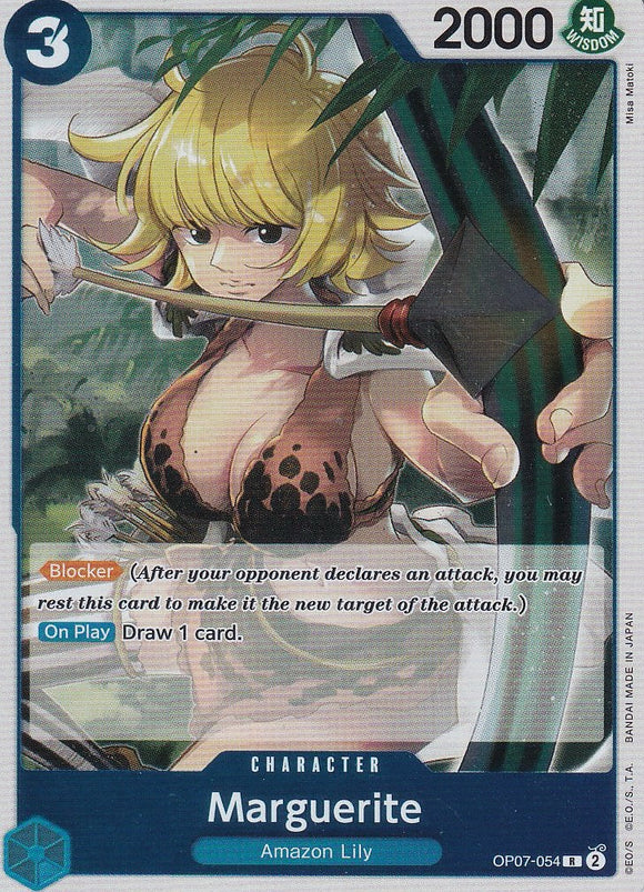 Foil Marguerite OP07-054 R 500 Years in the Future One Piece TCG - guardiangamingtcgs