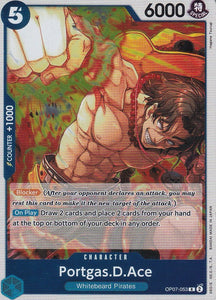 Foil Portgas.D.Ace OP07-053 R 500 Years in the Future One Piece TCG - guardiangamingtcgs