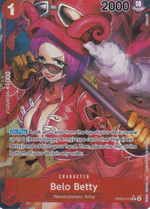 Foil Belo Betty (Alternate Art) OP05-015 R Awakening of the New Era One Piece TCG - guardiangamingtcgs